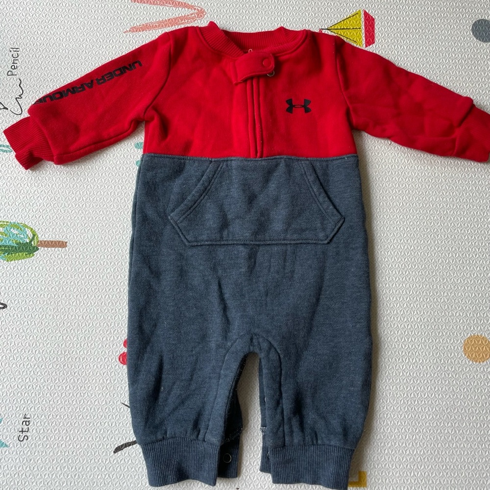 Brand new under armour fleece onesie
